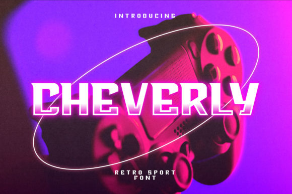 Cheverly: A Retro Display Font for Bold Visuals