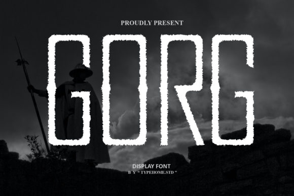 Gorg: A Unique Display Font for Distinctive Design Projects