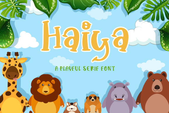 Haiya: The Charming Display Font for Playful Design