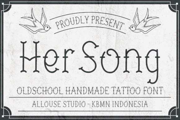 Her Song: A Thin, Elegant Display Font for Modern Branding