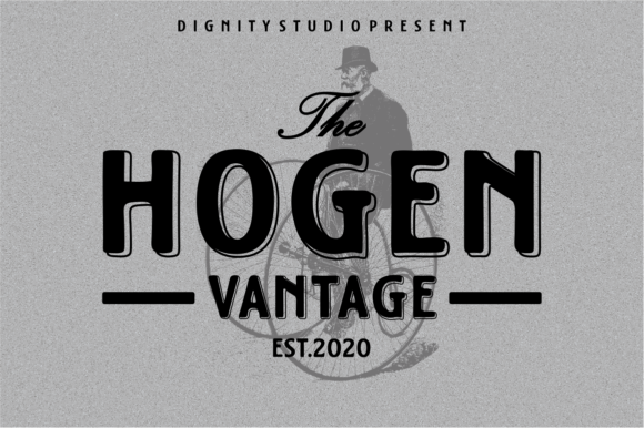 Hogen Vantage: Bold Typography for Impactful Design