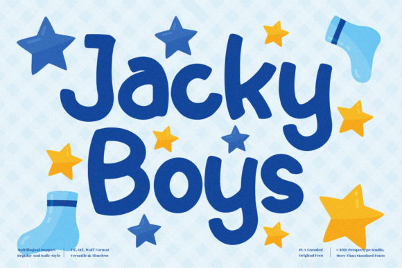 Jacky Boys: The Playful Display Font for Joyful Branding