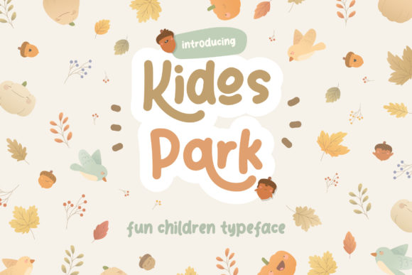 Kidos Park: A Friendly Display Font for Creative Projects