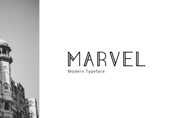 Marvel Font: A Modern Display Choice for Futuristic Design