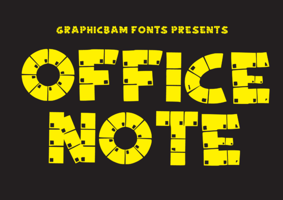 Office Note: Elevating Design with Bold, Thick Typography