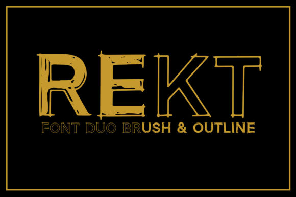 Rekt: Redefining Bold Typography in Modern Design