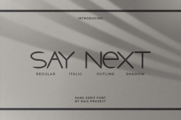 Say Next: Elevating Digital and Print Design with a Techno Aesthetic