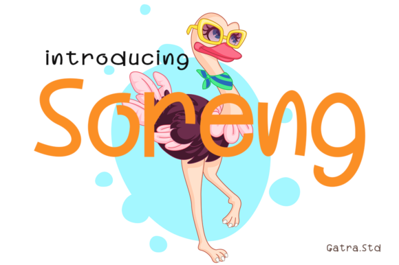 Soreng: A Quirky and Versatile Display Font for Modern Designers