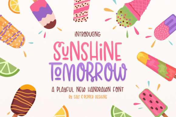 Sunshine Tomorrow Font Evaluation