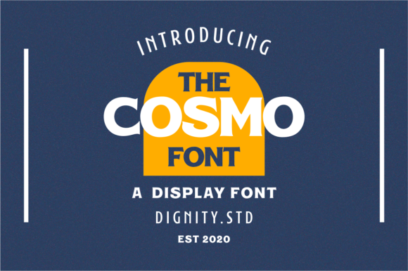 Why Cosmo Is the Bold Display Font Your Next Project Desperately Needs